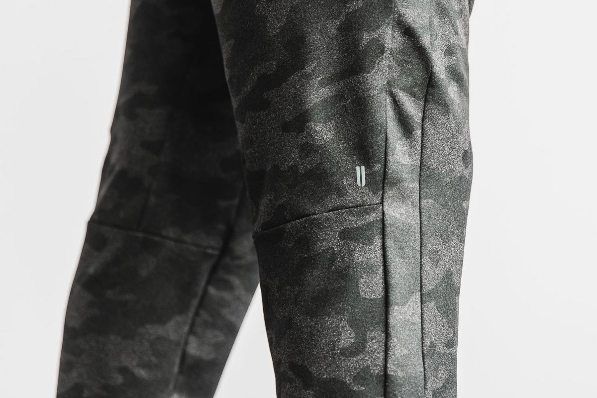 Nobull Men's Joggers Grey Camo | Australia (GA6803)